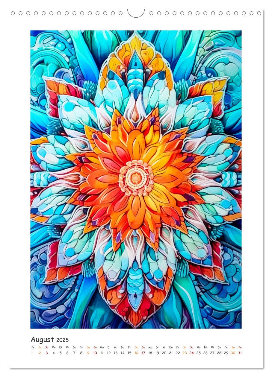 Bild: 9783435865307 | Zauberhafte Mandalas (Wandkalender 2025 DIN A3 hoch), CALVENDO...