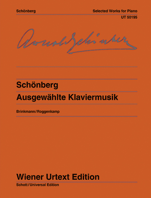 Cover: 9783850555821 | Ausgewählte Klaviermusik | Reinhold Brinkmann | Buch | 96 S. | 1995