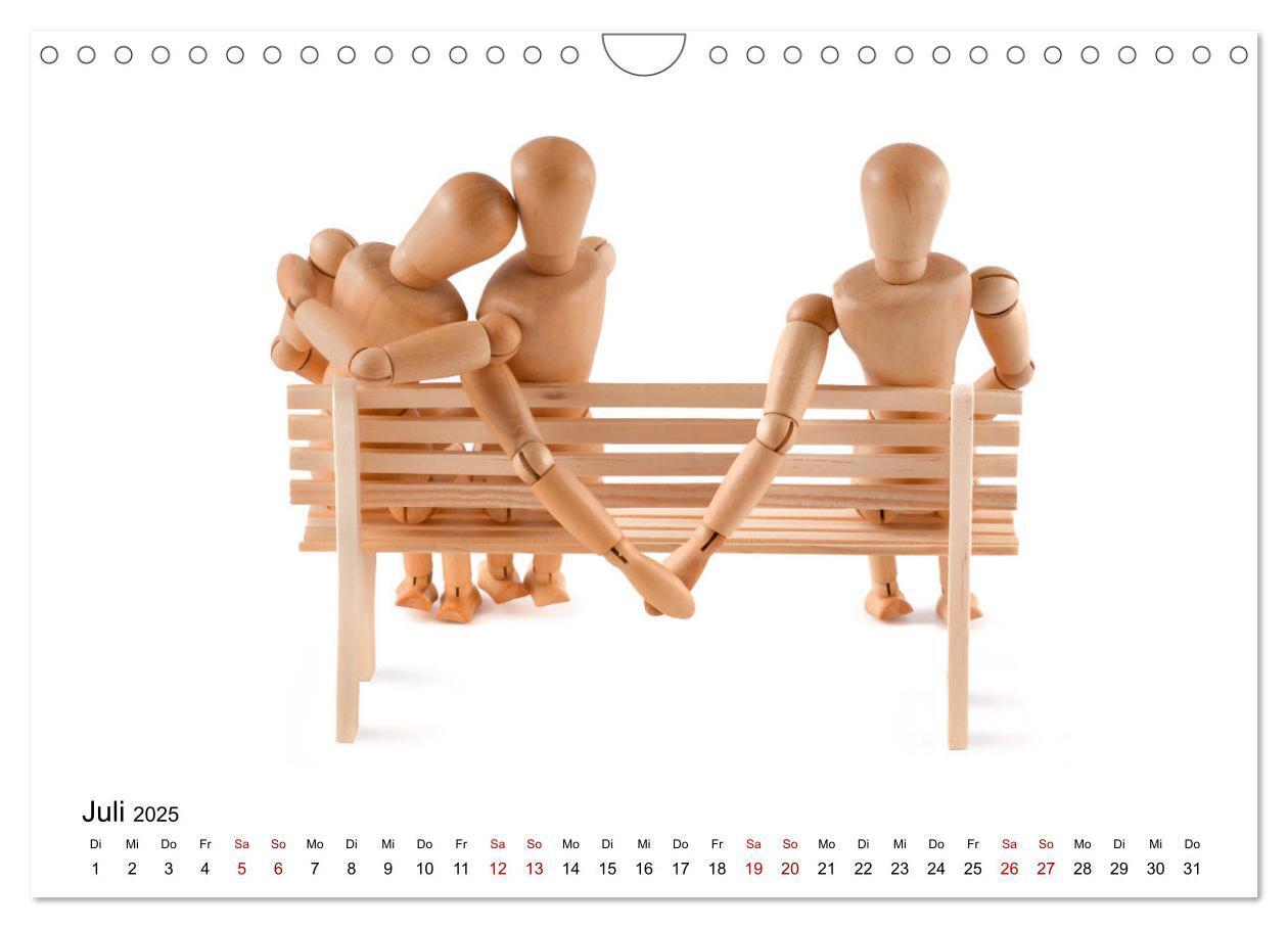 Bild: 9783435142125 | Und immer wieder mit Liebe (Wandkalender 2025 DIN A4 quer),...