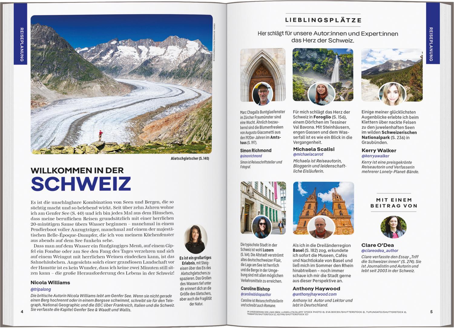 Bild: 9783575011558 | LONELY PLANET Reiseführer Schweiz | Kerry Walker (u. a.) | Taschenbuch