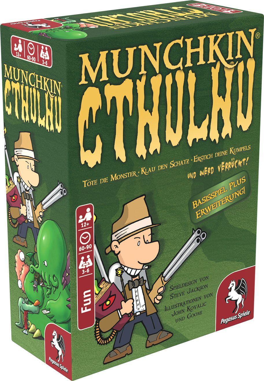 Cover: 4250231704147 | Munchkin Cthulhu 1+2 | Steve Jackson | Spiel | Deutsch | 2012