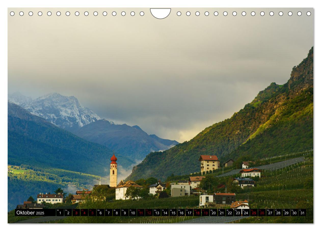 Bild: 9783383932168 | Vinschgau &amp; Ortleralpen (Wandkalender 2025 DIN A4 quer), CALVENDO...