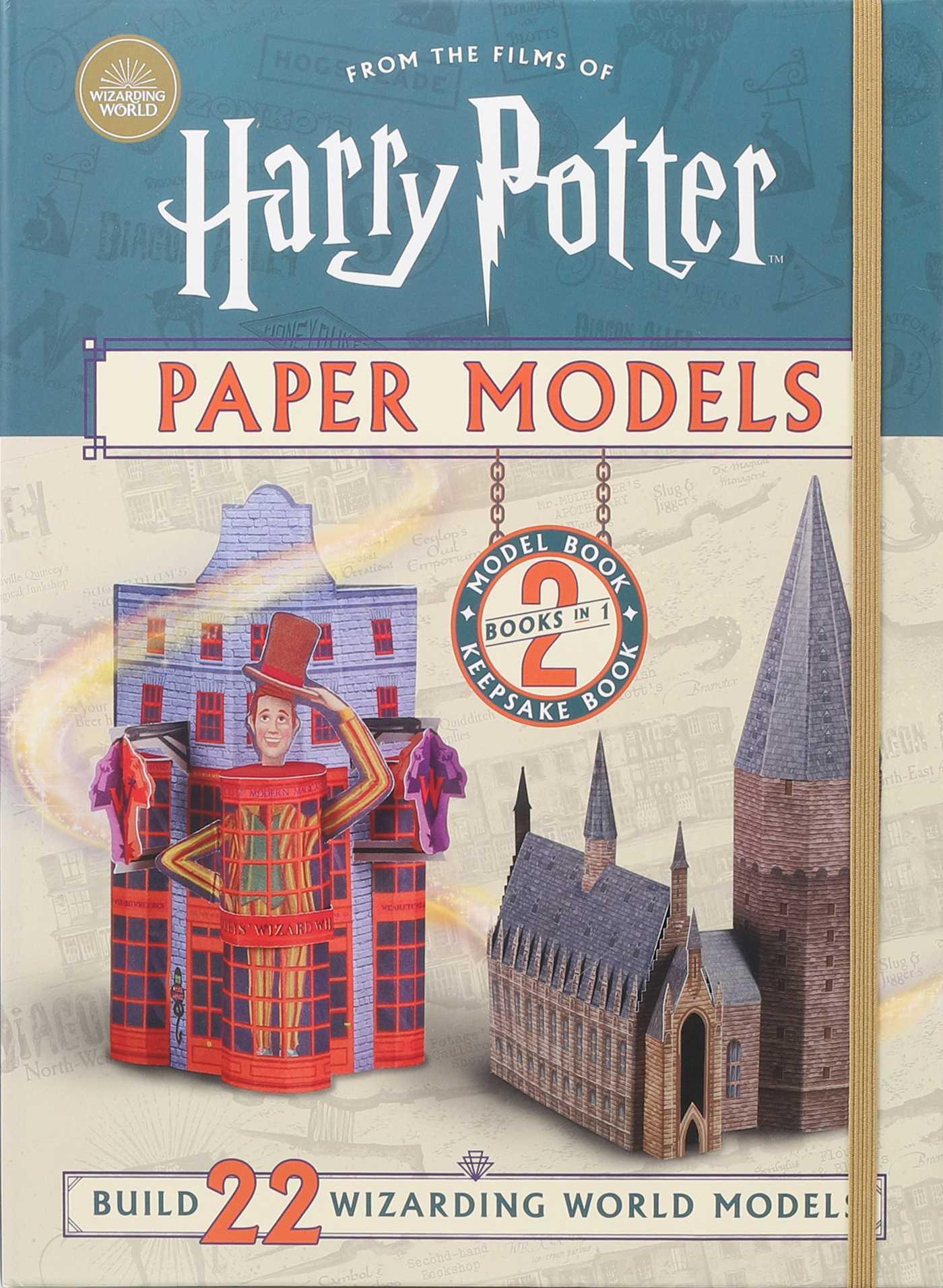 Cover: 9781684128907 | Harry Potter Paper Models | Moira Squier | Taschenbuch | Englisch