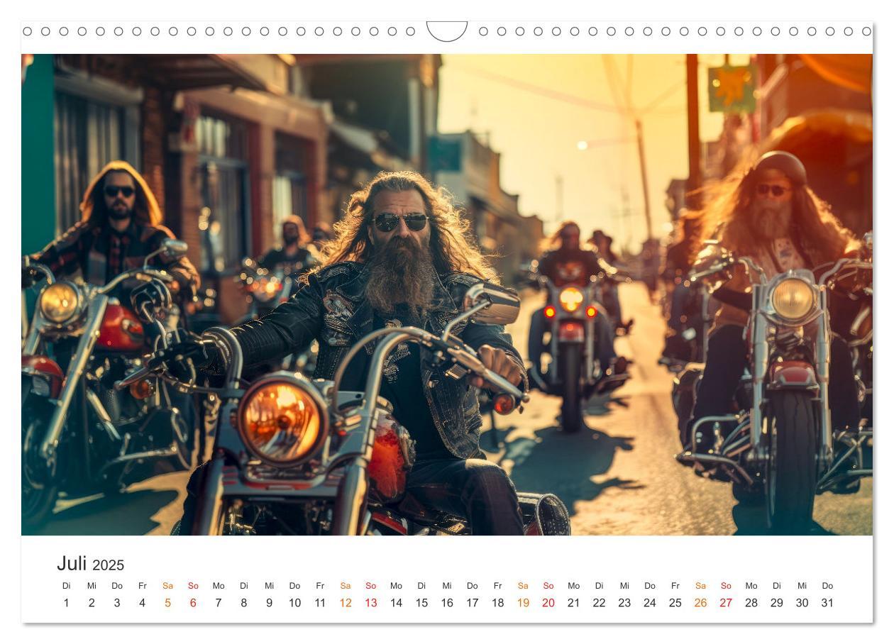 Bild: 9783383817120 | Motorrad tolle Momente (Wandkalender 2025 DIN A3 quer), CALVENDO...