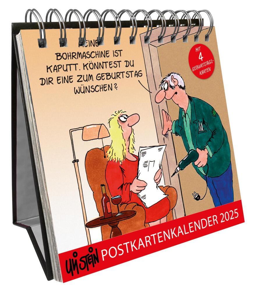 Cover: 9783830321699 | Uli Stein Postkartenkalender 2025 | Uli Stein | Kalender | 108 S.