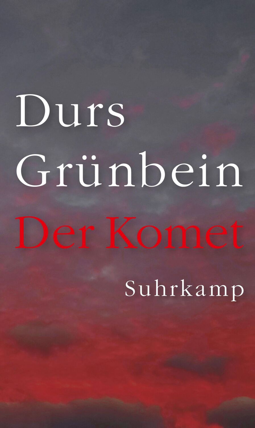 Cover: 9783518430200 | Der Komet | Durs Grünbein | Buch | 282 S. | Deutsch | 2023