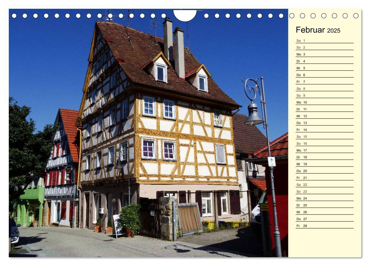 Bild: 9783435424993 | Unterwegs in Waiblingen (Wandkalender 2025 DIN A4 quer), CALVENDO...