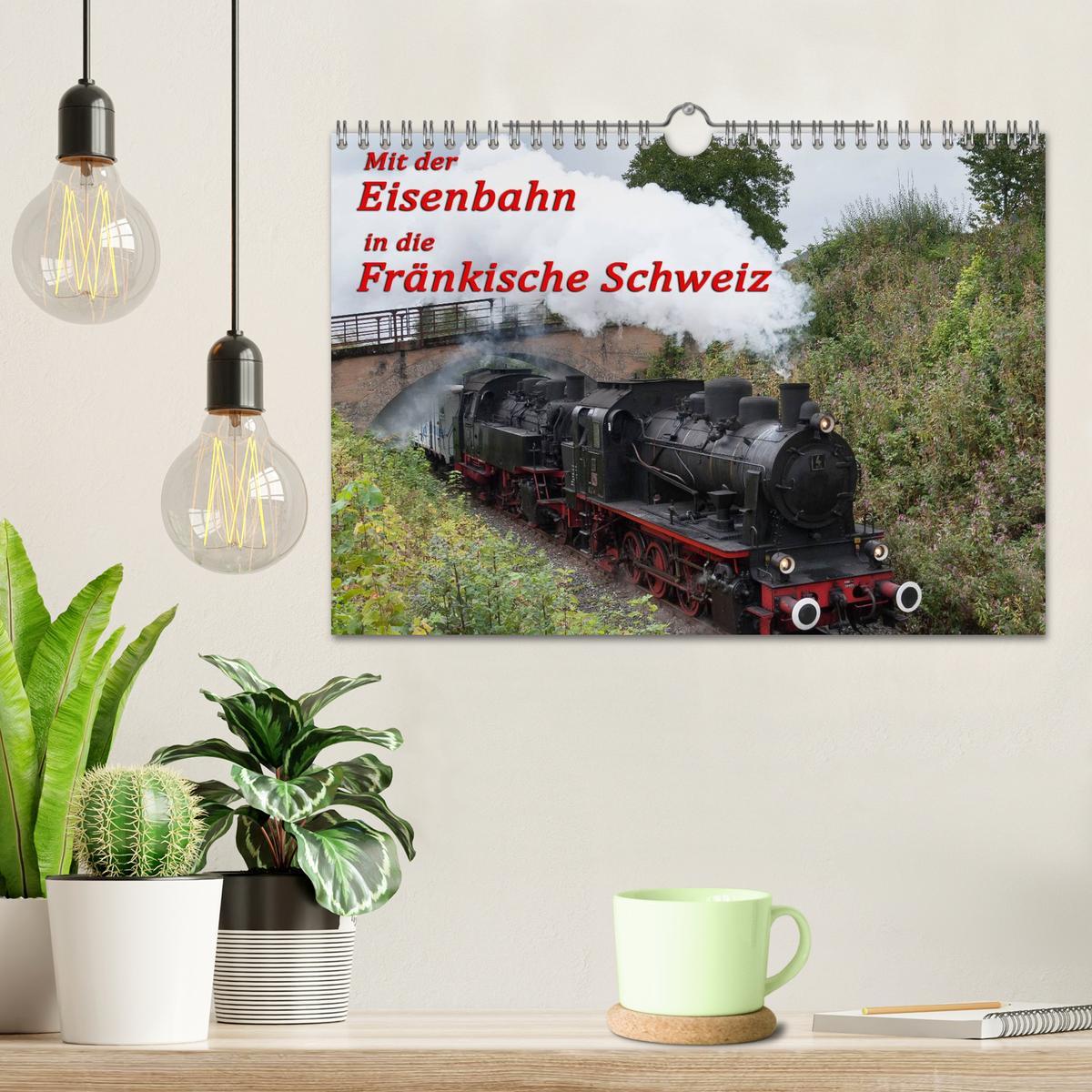 Bild: 9783435561186 | Mit der Eisenbahn in die Fränkische Schweiz (Wandkalender 2025 DIN...