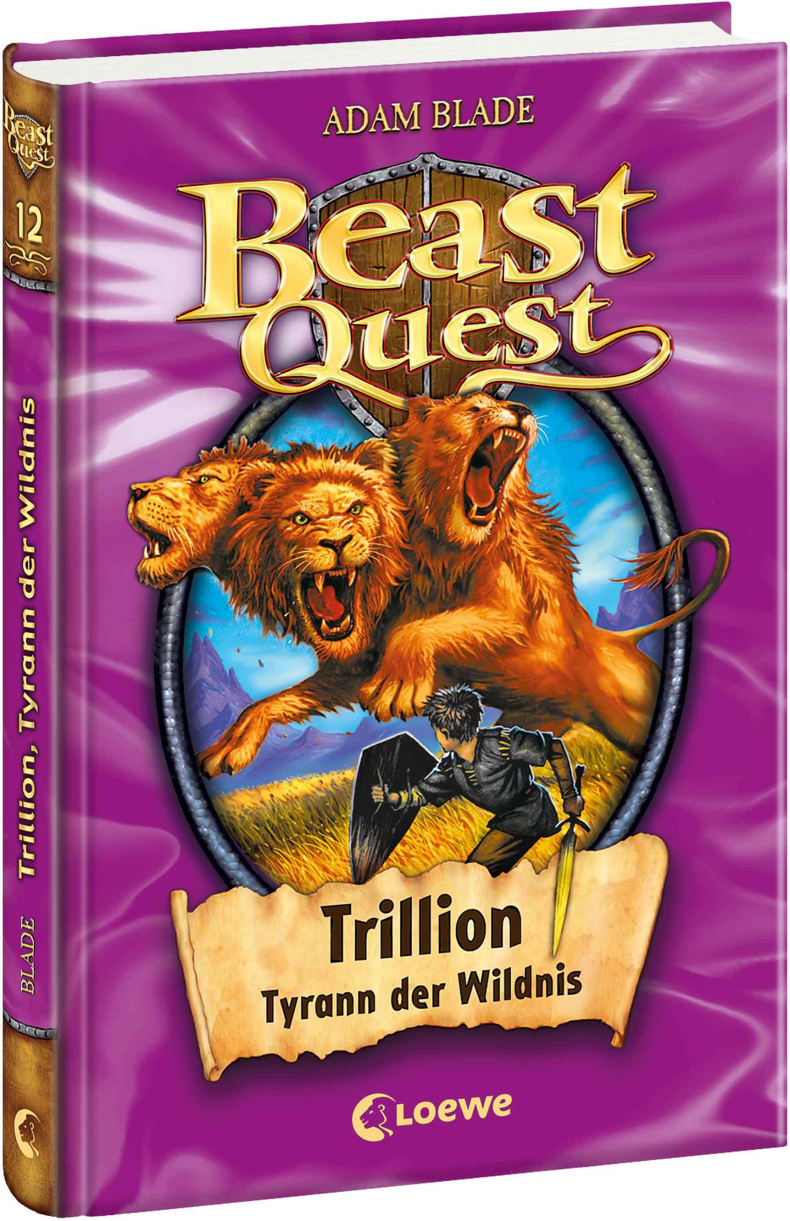 Cover: 9783785567142 | Beast Quest 12. Trillion, Tyrann der Wildnis | Adam Blade | Buch