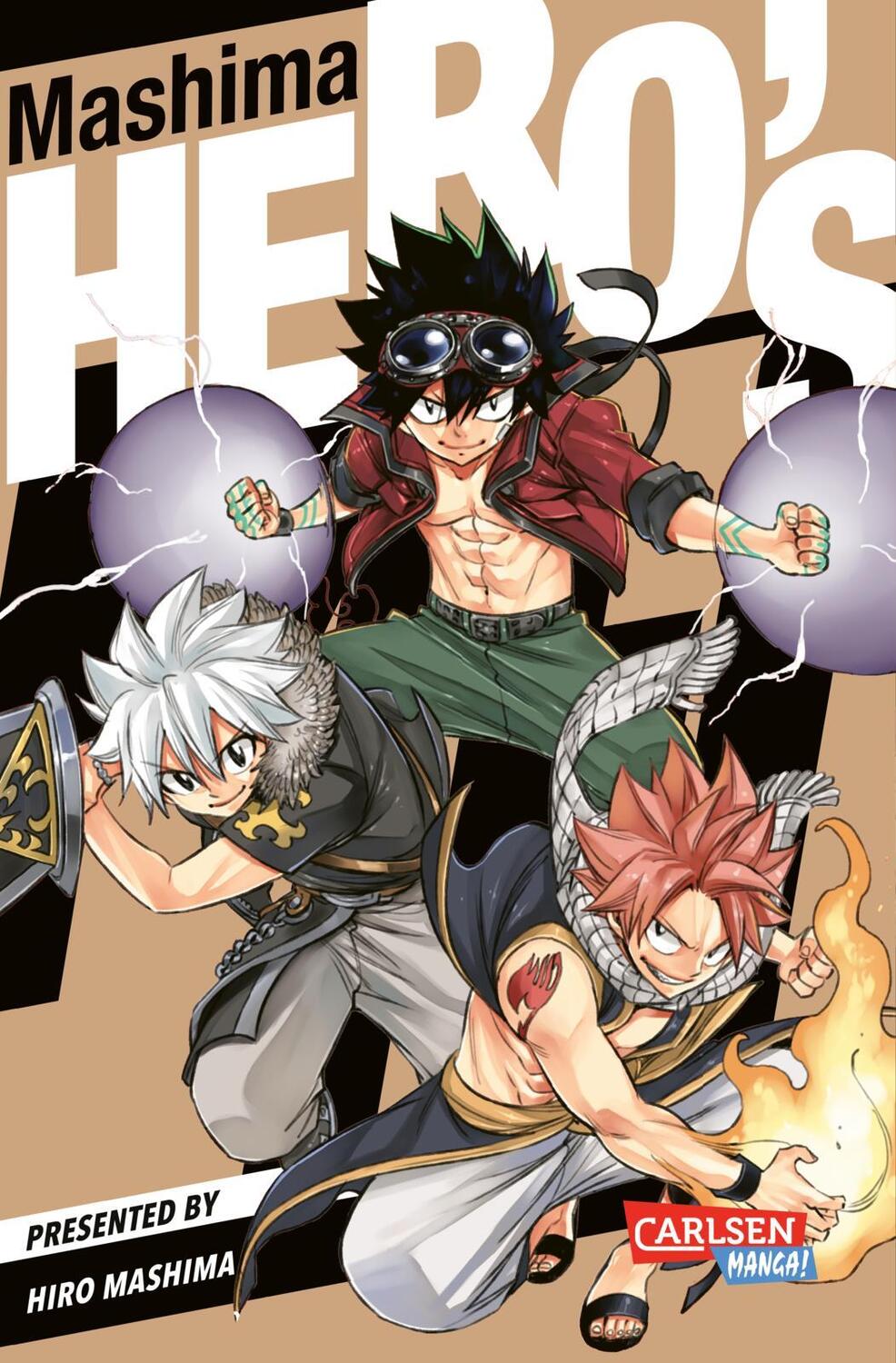 Cover: 9783551772534 | Mashima HERO'S | Das Crossover von RAVE, FAIRY TAIL &amp; EDENS ZERO!