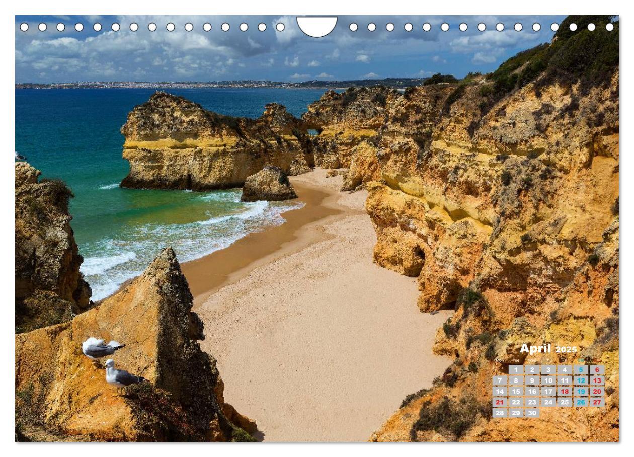 Bild: 9781325951383 | ALGARVE Portugals red coast (Wall Calendar 2025 DIN A4 landscape),...