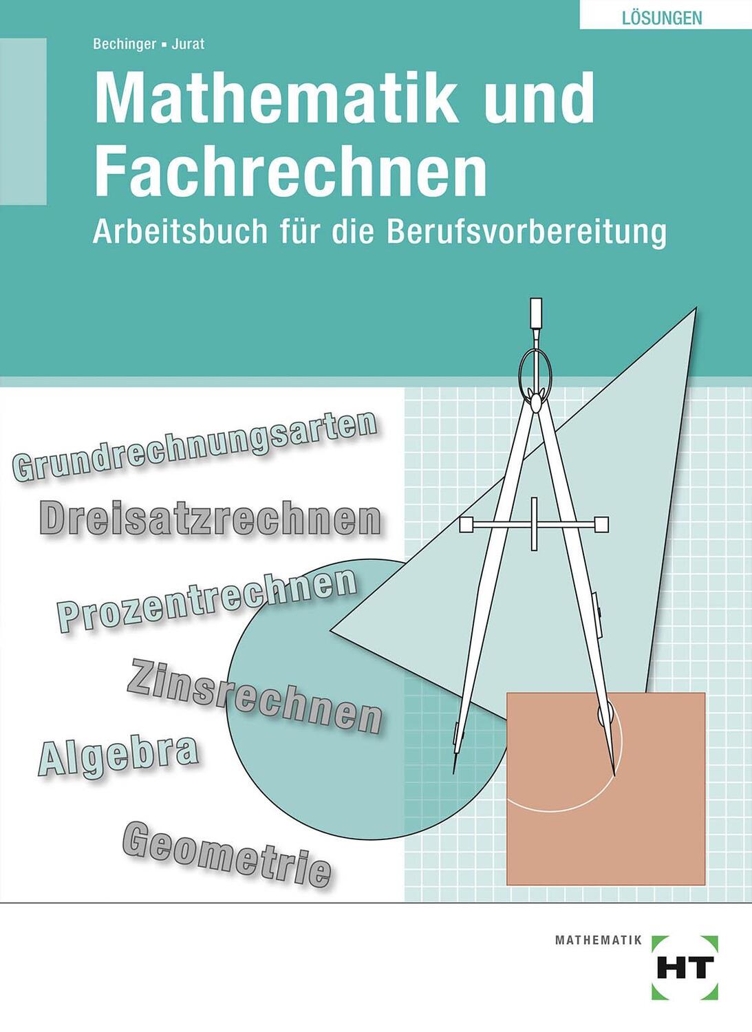 Cover: 9783582202468 | Übungsbuch mit eingetragenen Lösungen Mathematik und Fachrechnen