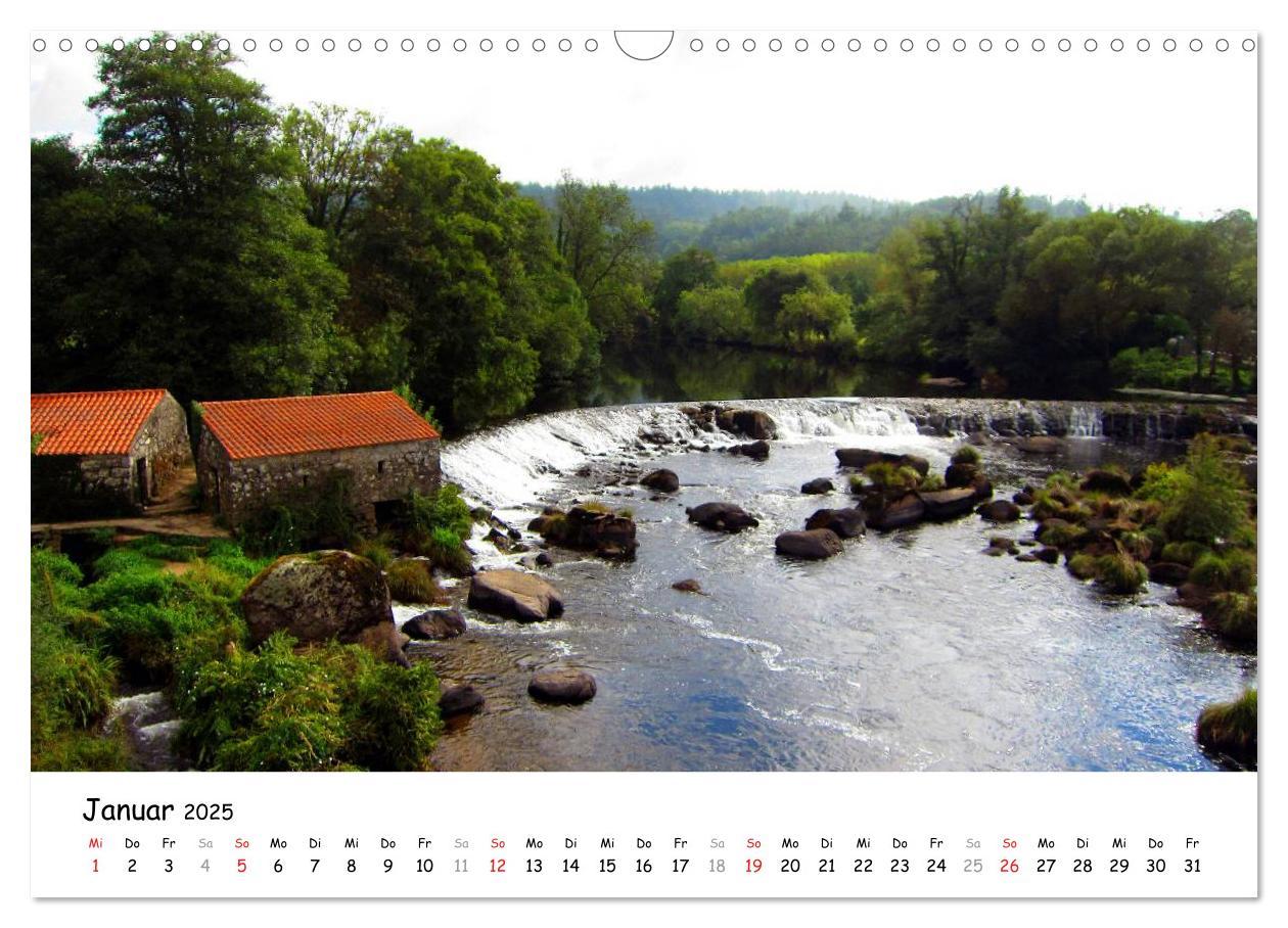 Bild: 9783435548750 | Jakobsweg - Camino Finisterre (Wandkalender 2025 DIN A3 quer),...