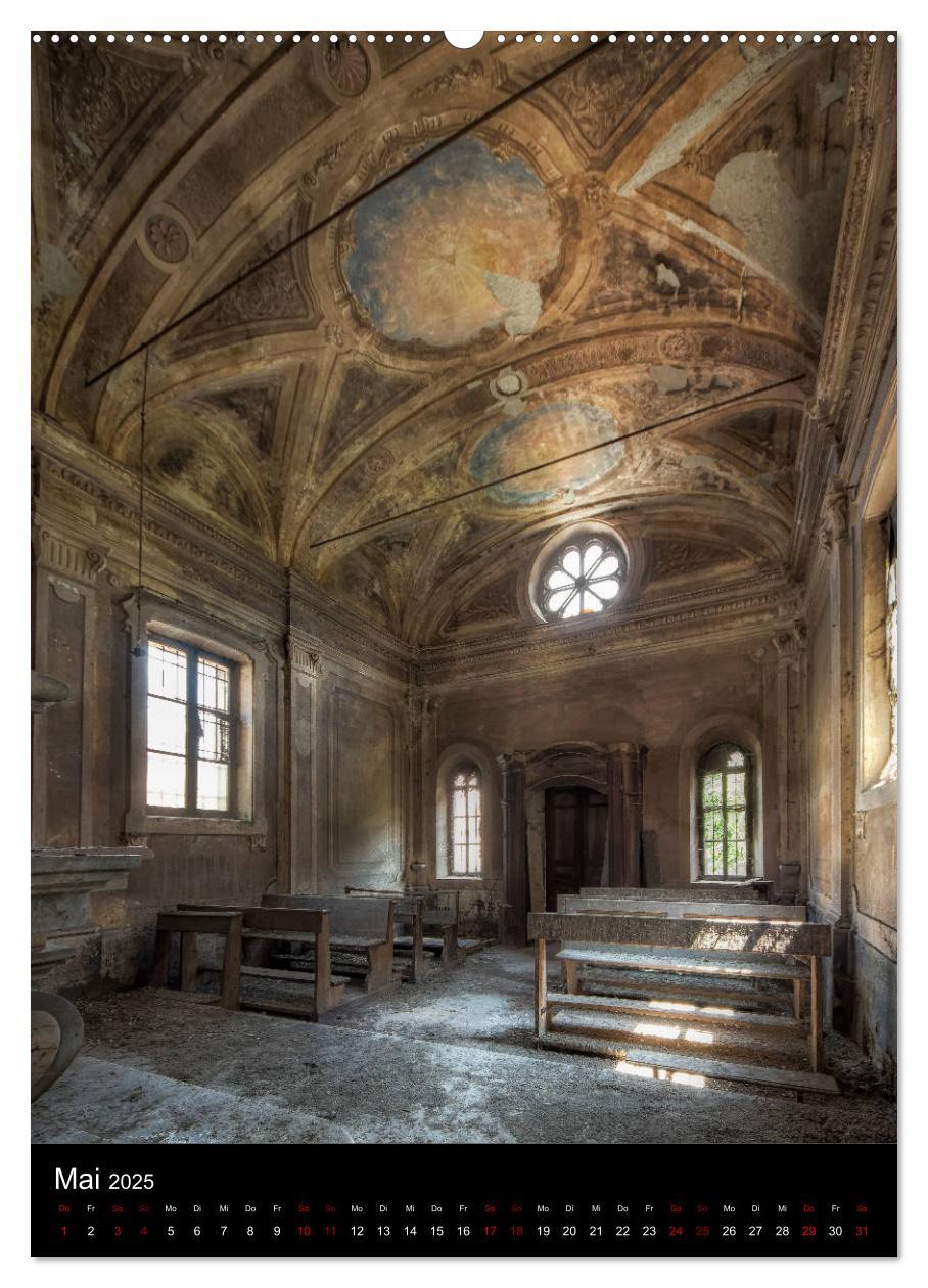 Bild: 9783435986712 | Lost Places - Verlassene Kirchen (Wandkalender 2025 DIN A2 hoch),...