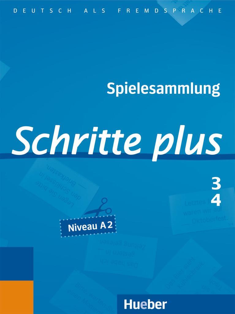 Cover: 9783193319135 | Schritte plus 3+4. Spielesammlung | Deutsch als Fremdsprache | Klepsch