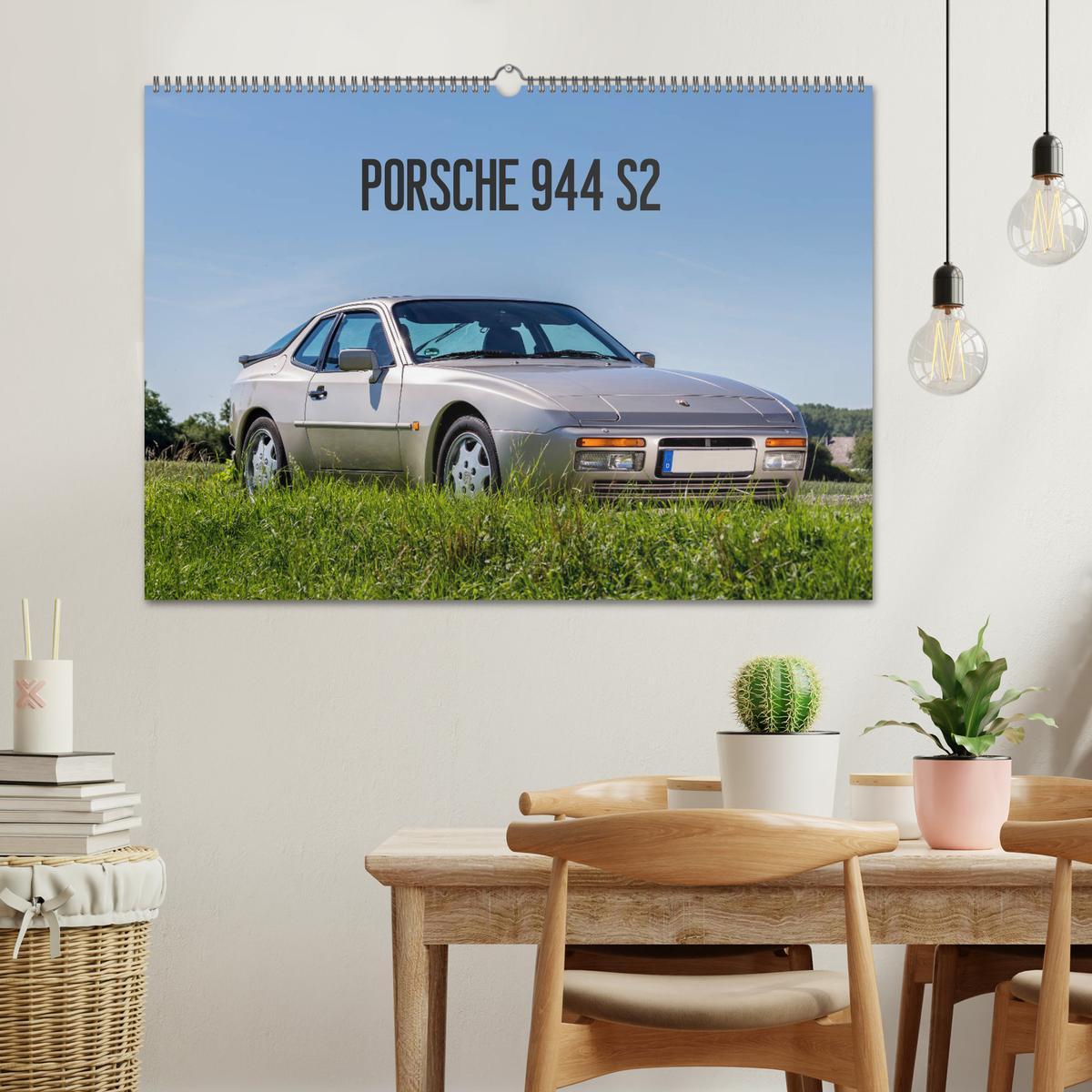 Bild: 9783435353040 | Porsche 944 S2 (Wandkalender 2025 DIN A2 quer), CALVENDO...