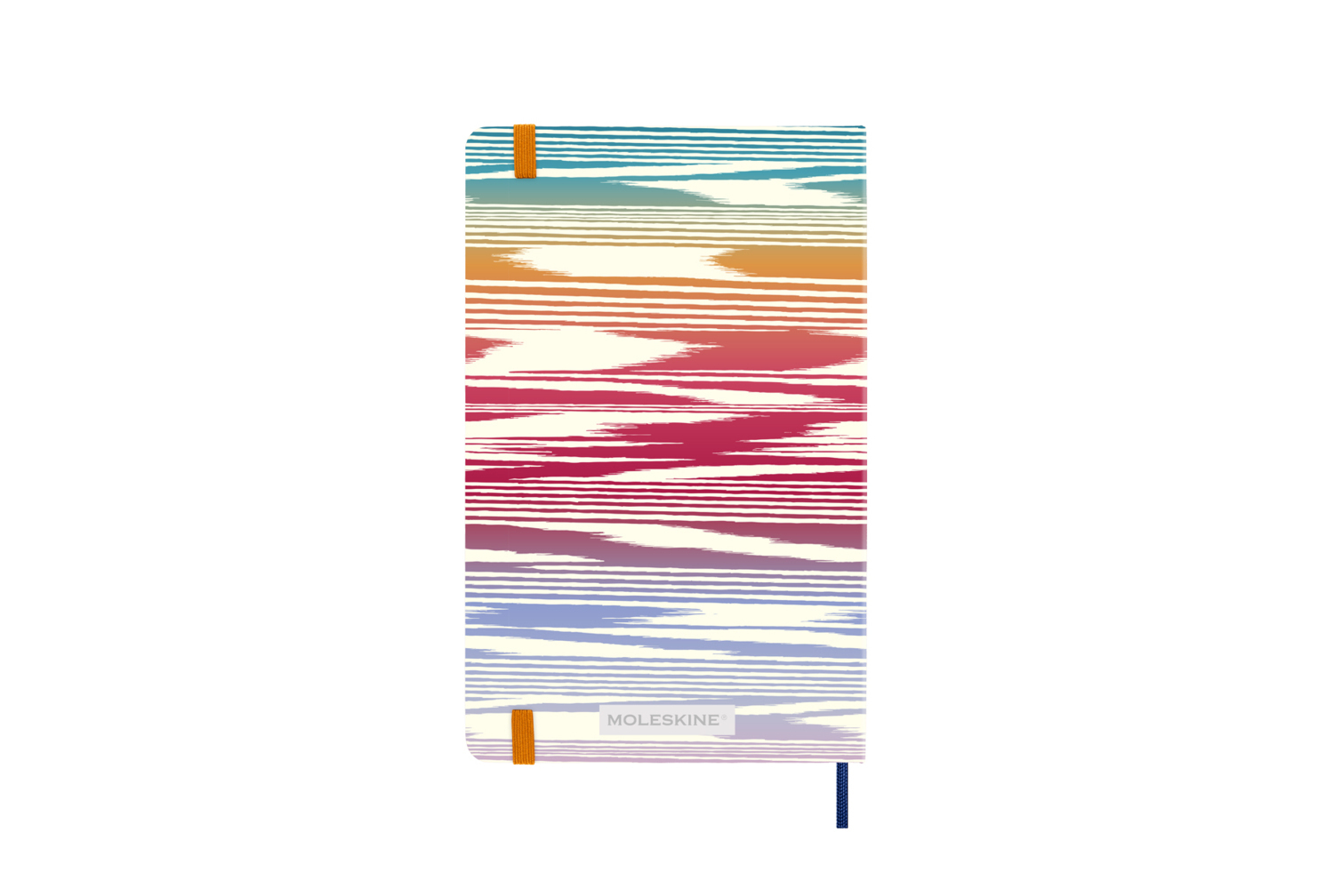 Bild: 8051575589706 | Moleskine Notizbuch - Missoni, Large/A5, liniert, Stoffeinband, Fiamm