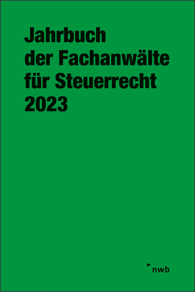 Cover: 9783482655593 | Jahrbuch der Fachanwälte für Steuerrecht 2023 | Bundle | 1 Bundle