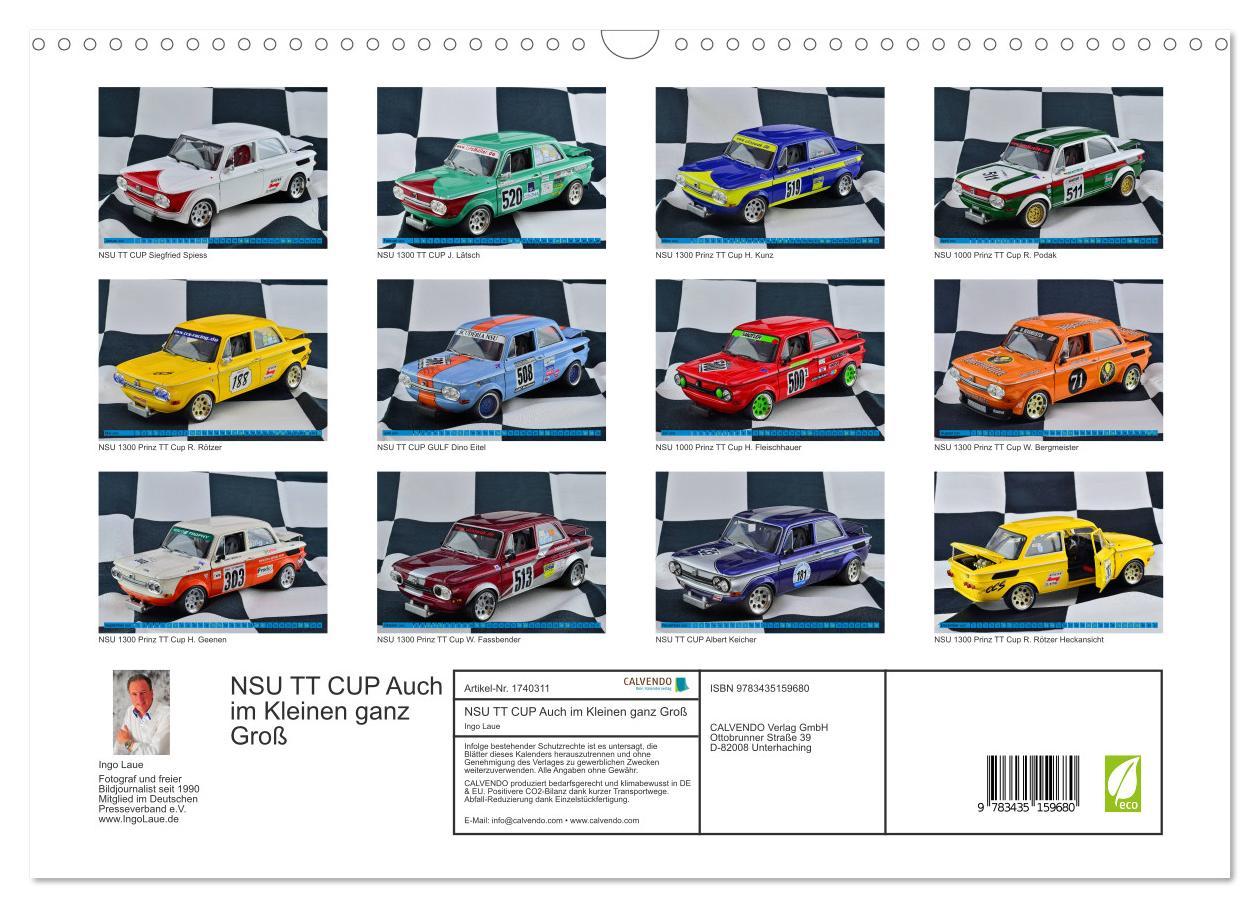 Bild: 9783435159680 | NSU TT CUP Auch im Kleinen ganz Groß (Wandkalender 2025 DIN A3...