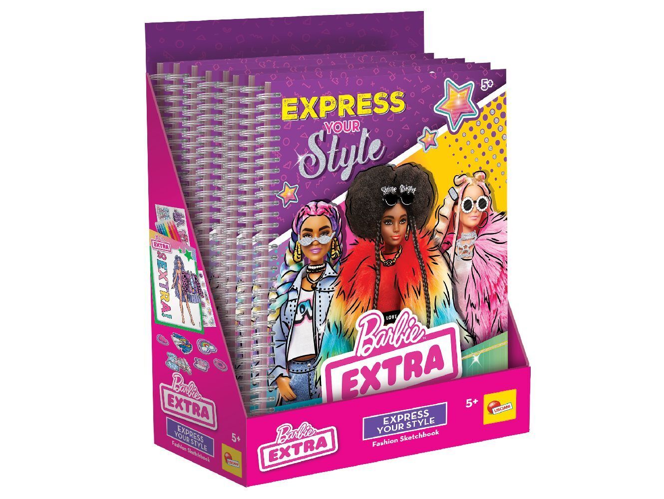 Bild: 9788833512679 | Barbie Sketch Book Express Your Style (In Display of 8 PCS) | Buch