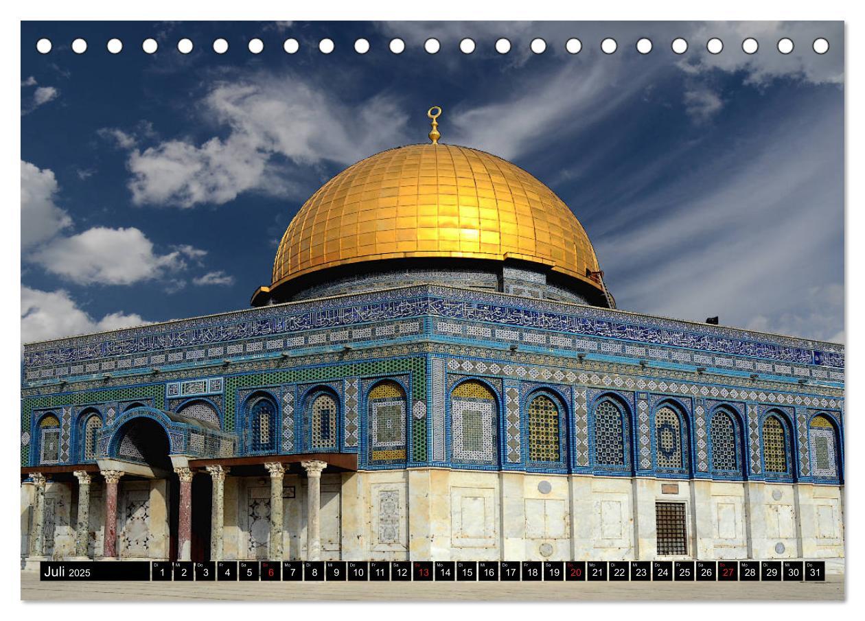 Bild: 9783435249152 | Jerusalem, die heilige Stadt (Tischkalender 2025 DIN A5 quer),...