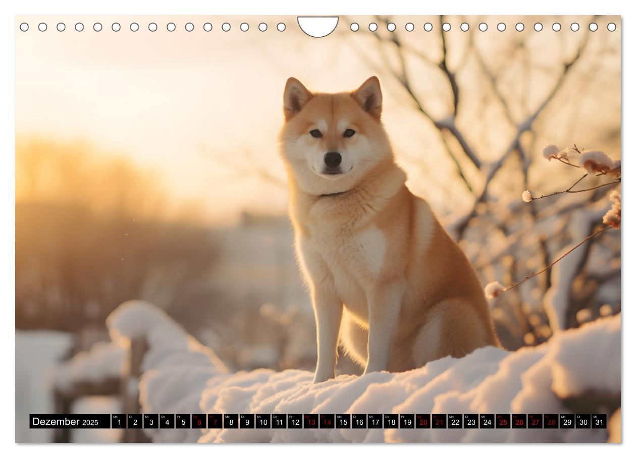 Bild: 9783383843754 | Shiba Inu - Stolz und Anmut (Wandkalender 2025 DIN A4 quer),...