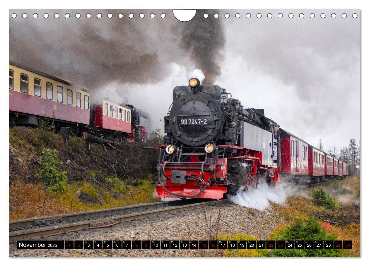 Bild: 9783435121106 | Harzer Schmalspurbahnen 1980er Jahre bis heute (Wandkalender 2025...