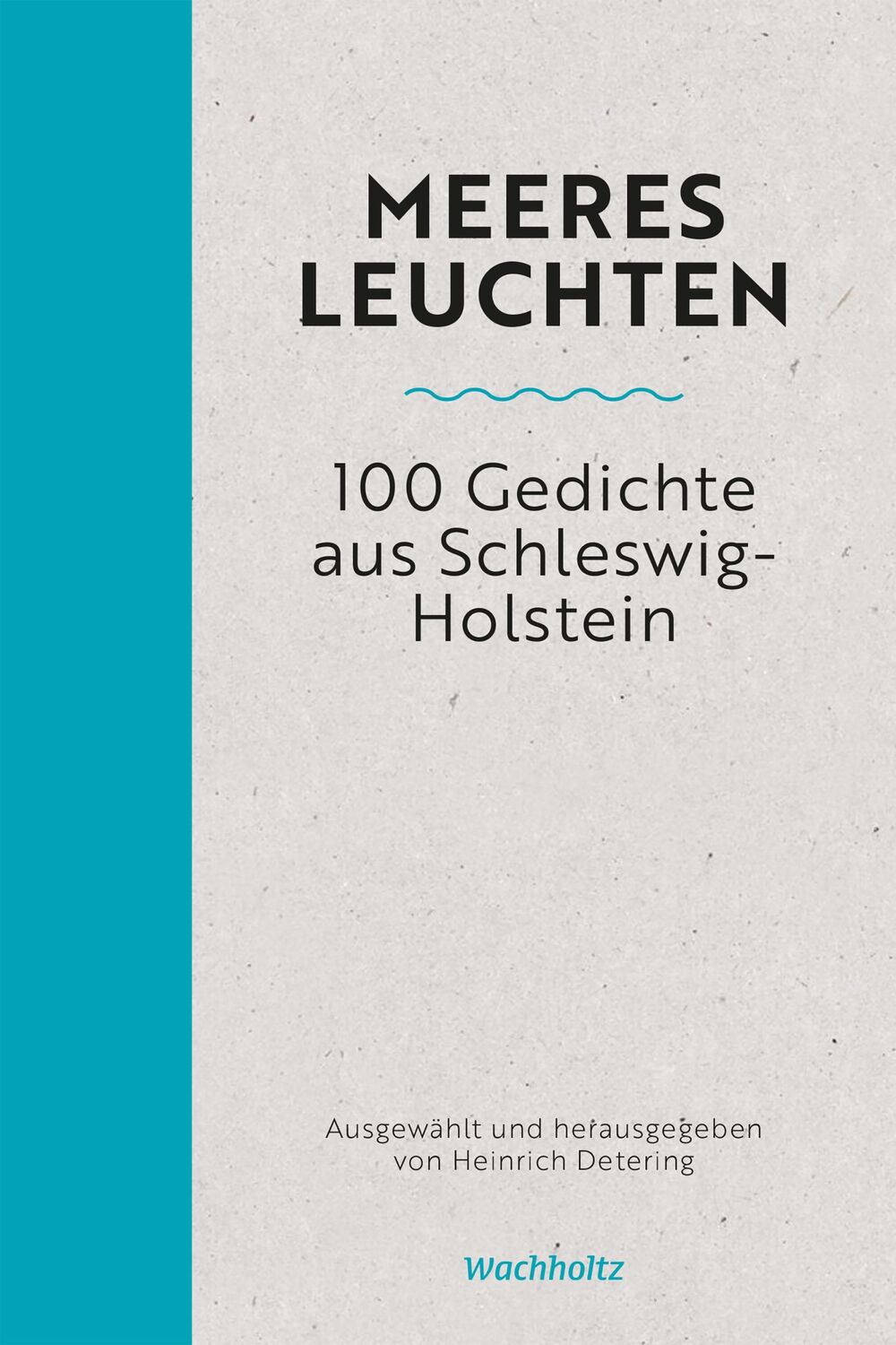 Cover: 9783529087028 | Meeresleuchten | 100 Gedichte aus Schleswig-Holstein | Detering | Buch