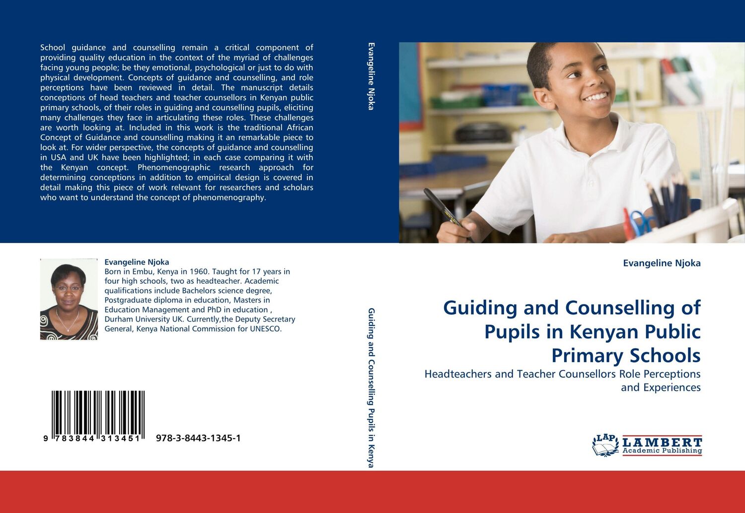 Cover: 9783844313451 | Guiding and Counselling of Pupils in Kenyan Public Primary Schools