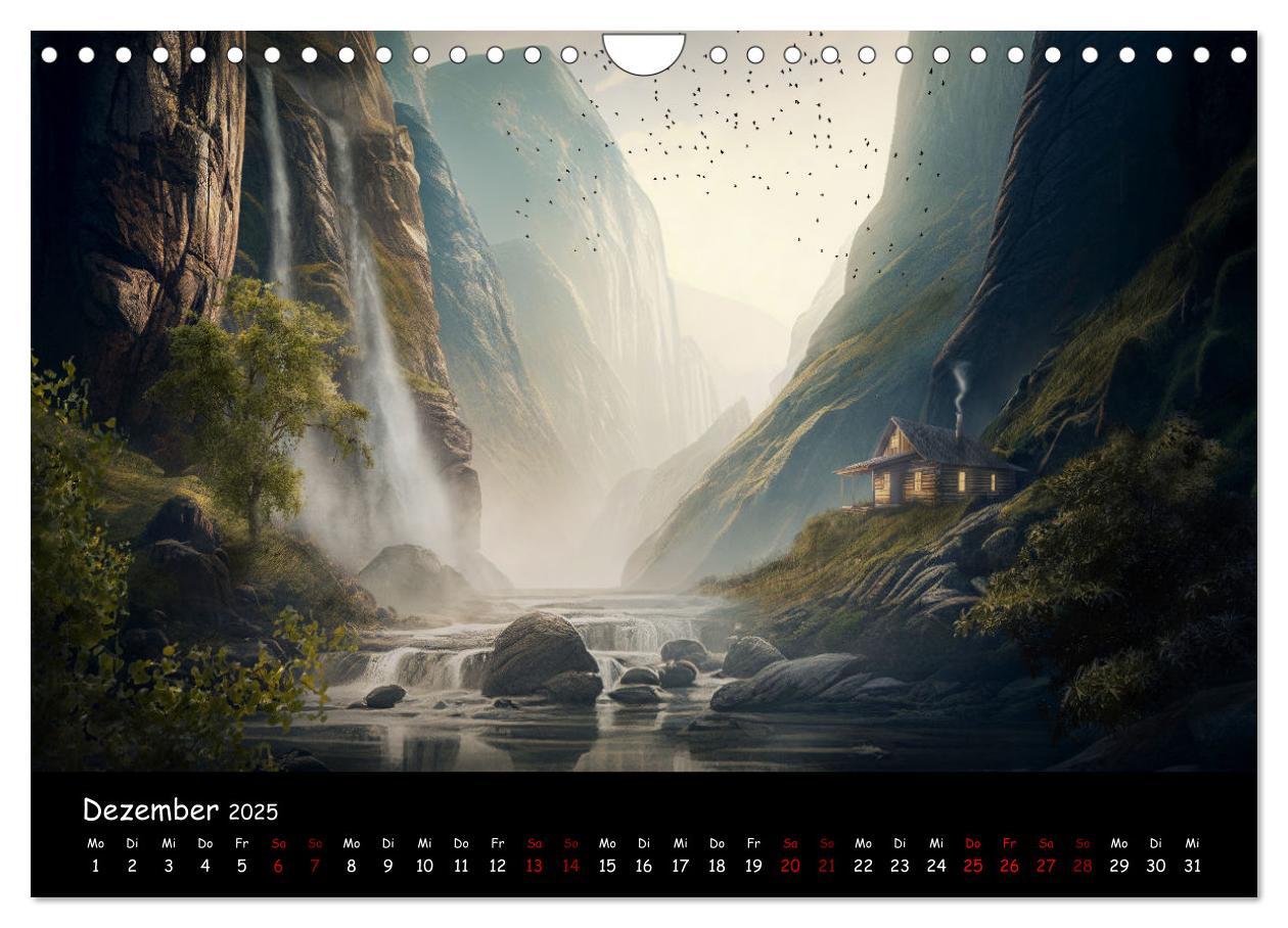 Bild: 9783383910494 | Ein Traum von Einsamkeit (Wandkalender 2025 DIN A4 quer), CALVENDO...