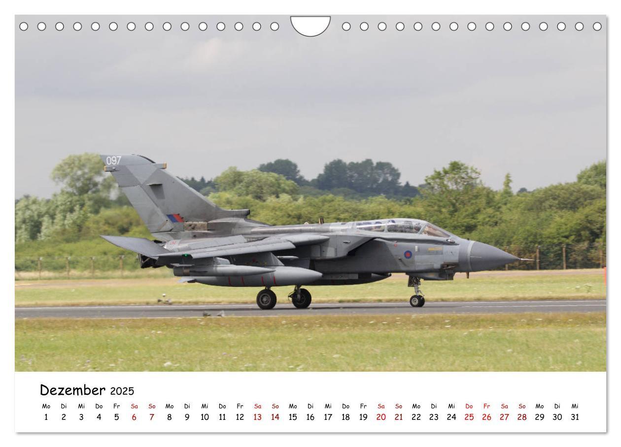 Bild: 9783435349746 | Militärjets Panavia Tornado (Wandkalender 2025 DIN A4 quer),...