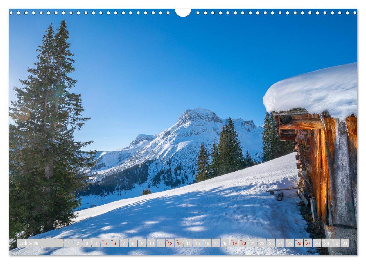 Bild: 9783435302307 | Lech am Arlberg - Winterzauber für das ganze Jahr (Wandkalender...