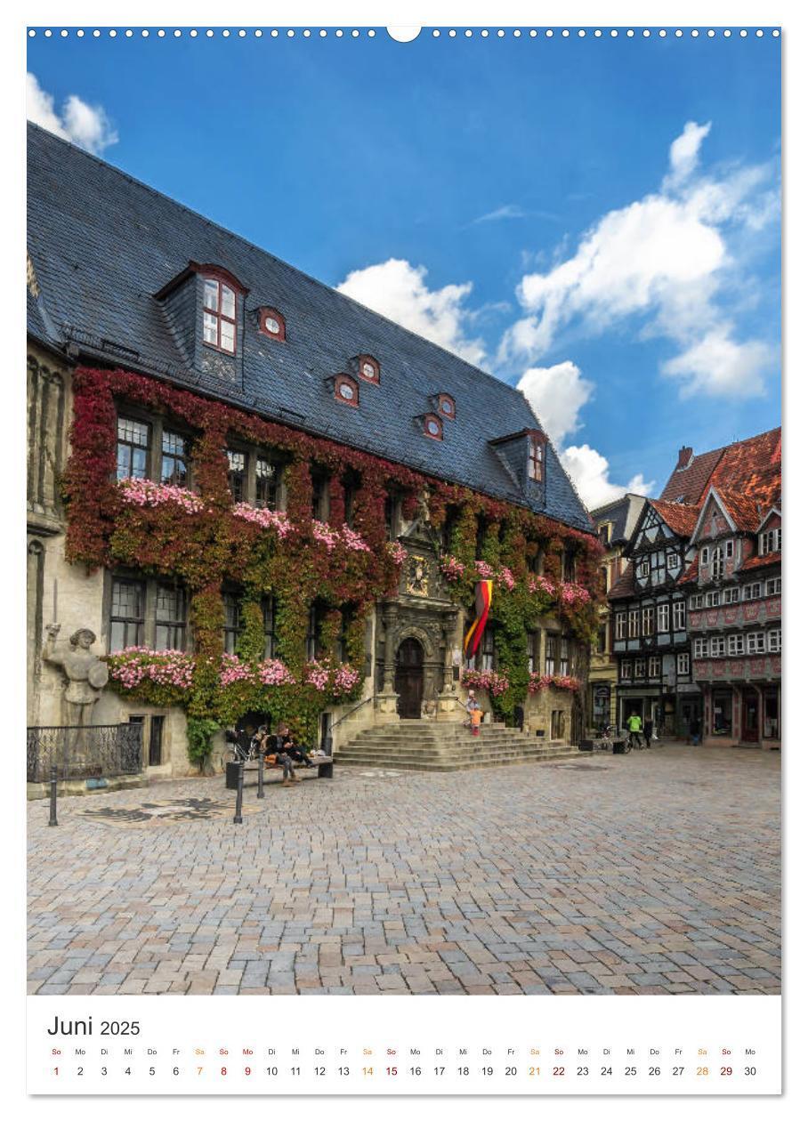 Bild: 9783435883394 | Altstadt Quedlinburg (Wandkalender 2025 DIN A2 hoch), CALVENDO...