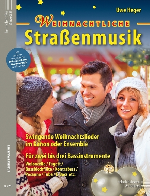 Cover: 9790204547319 | Weihnachtliche Straßenmusik, für 2-3 Bassinstrumente, Spielpartitur