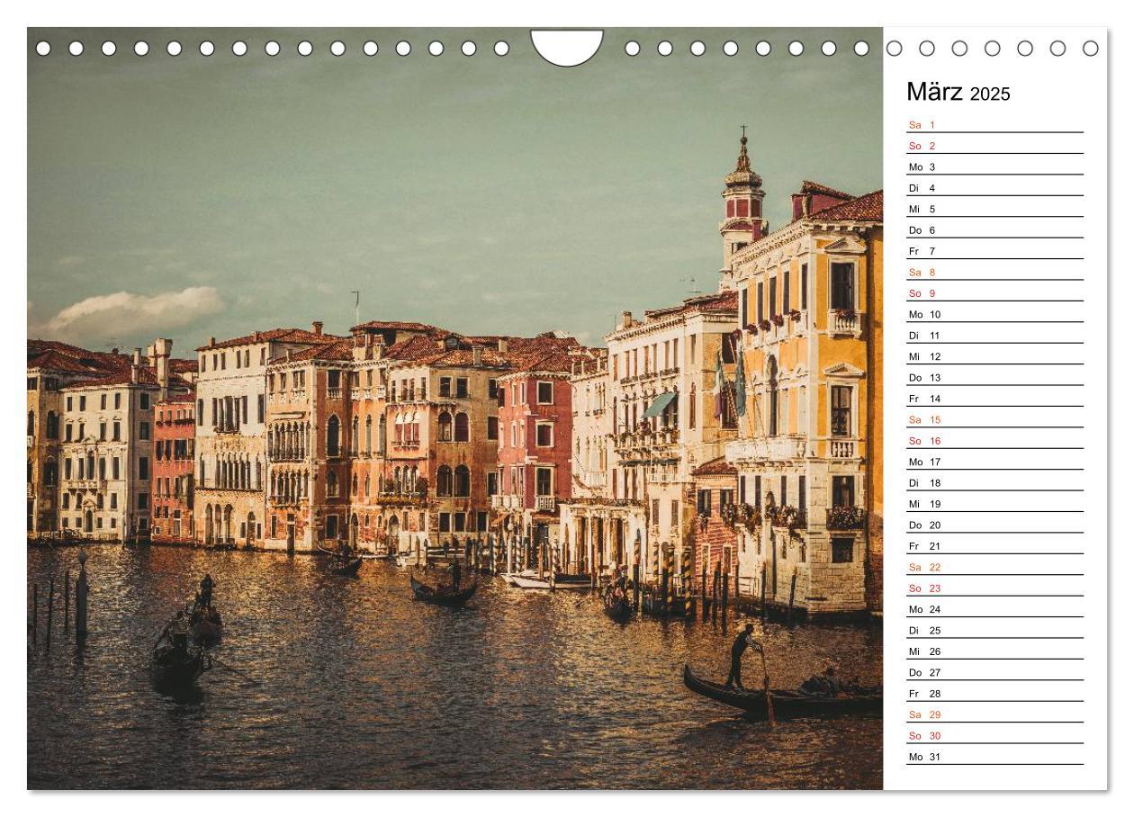 Bild: 9783435536290 | Traumstadt Venedig (Wandkalender 2025 DIN A4 quer), CALVENDO...