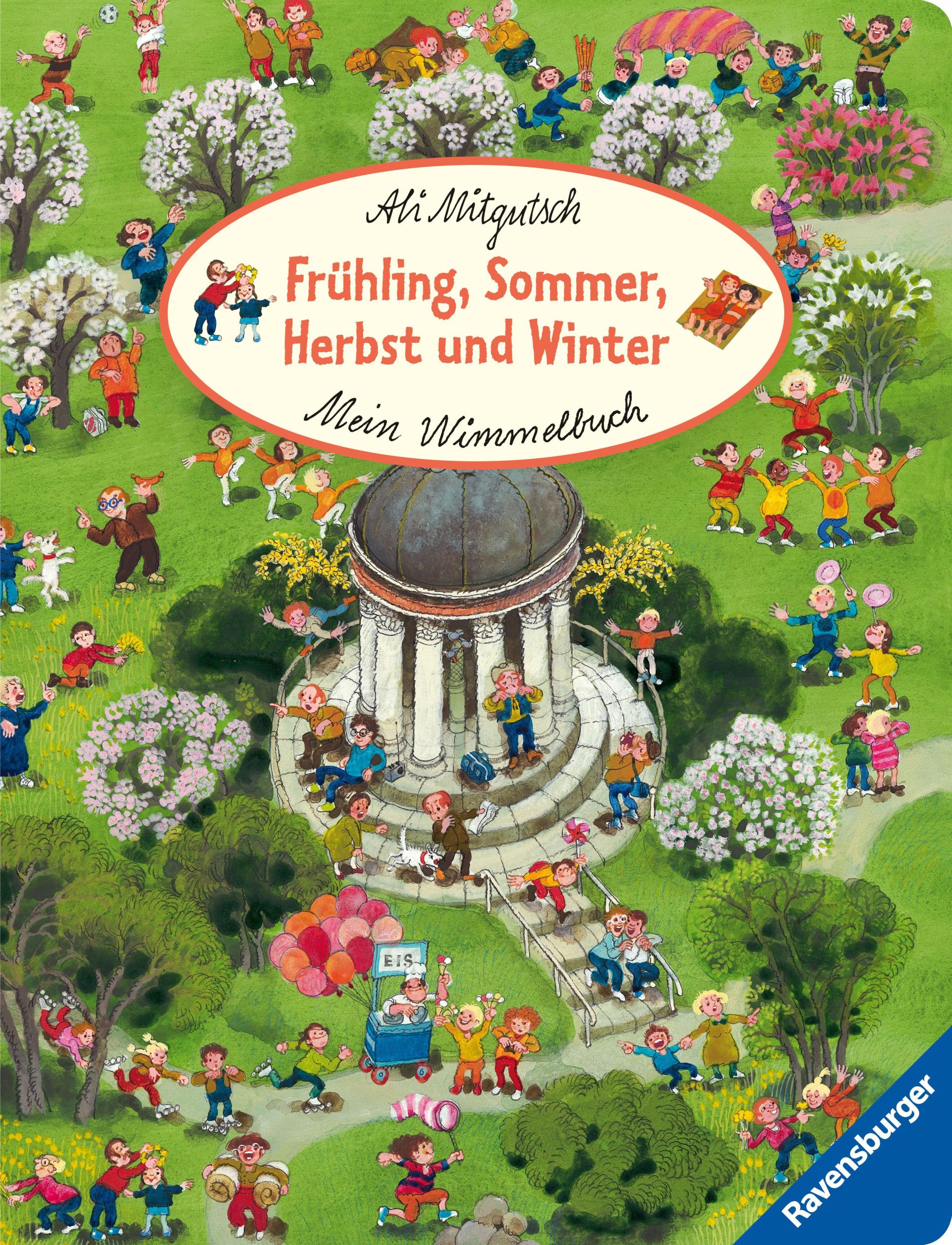 Cover: 9783473420490 | Mein Wimmelbuch: Frühling, Sommer, Herbst und Winter -...