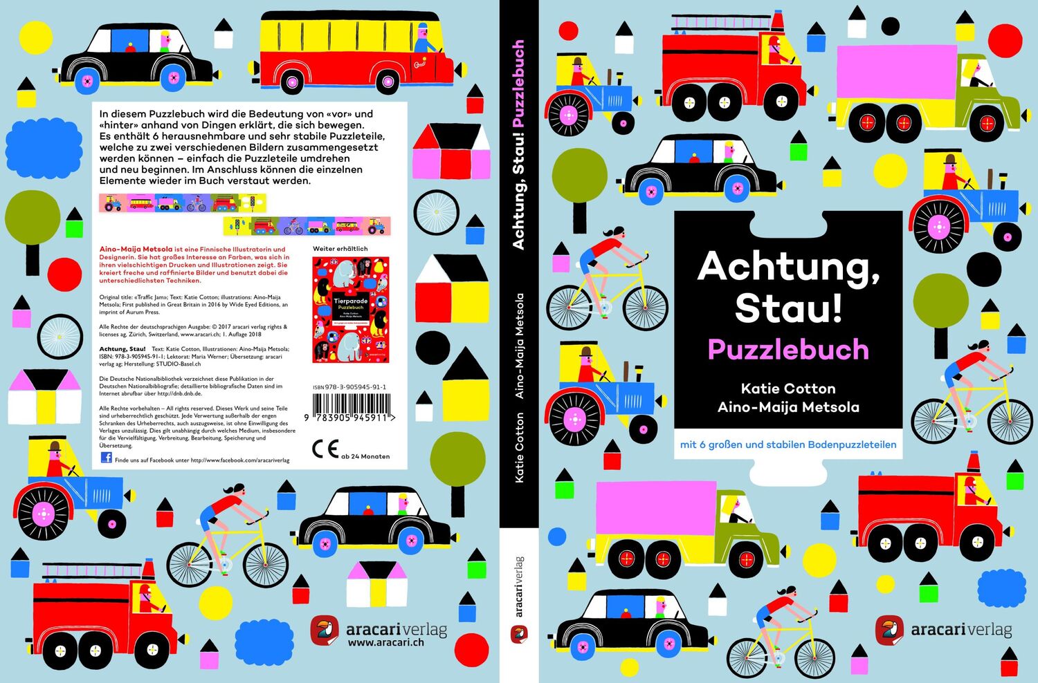 Bild: 9783905945911 | Achtung, Stau! | Aino-Maija Metsola | Buch | Für unsere Kleinsten