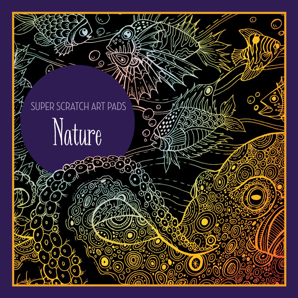 Cover: 9781454925064 | Super Scratch Art Pads: Nature | Sterling Children'S | Taschenbuch