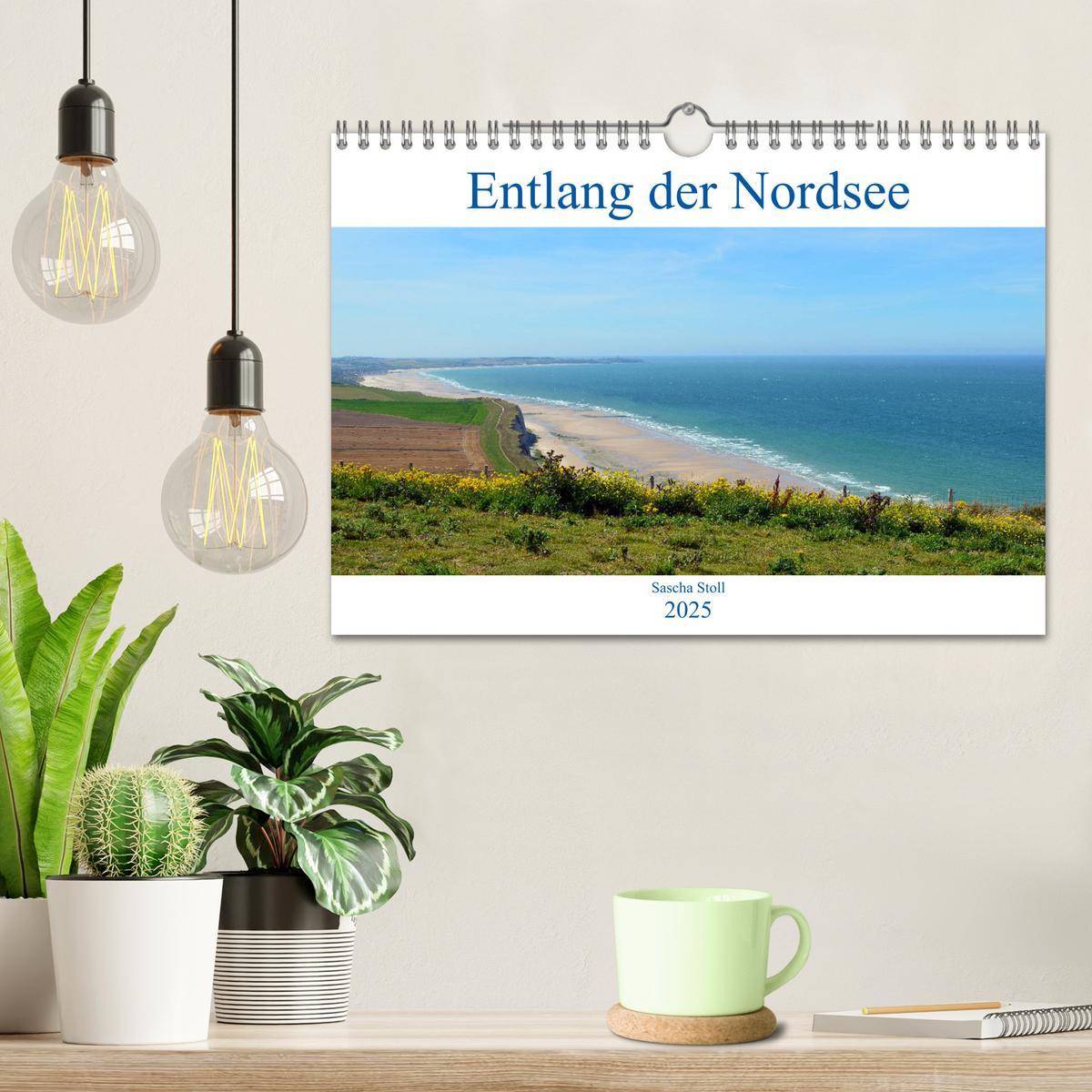 Bild: 9783435400652 | Entlang der Nordseeküste (Wandkalender 2025 DIN A4 quer), CALVENDO...