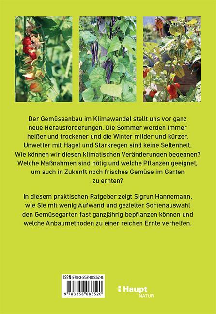 Rückseite: 9783258083520 | Klimastarke Gemüse | Reiche Ernte mit robusten Sorten | Hannemann