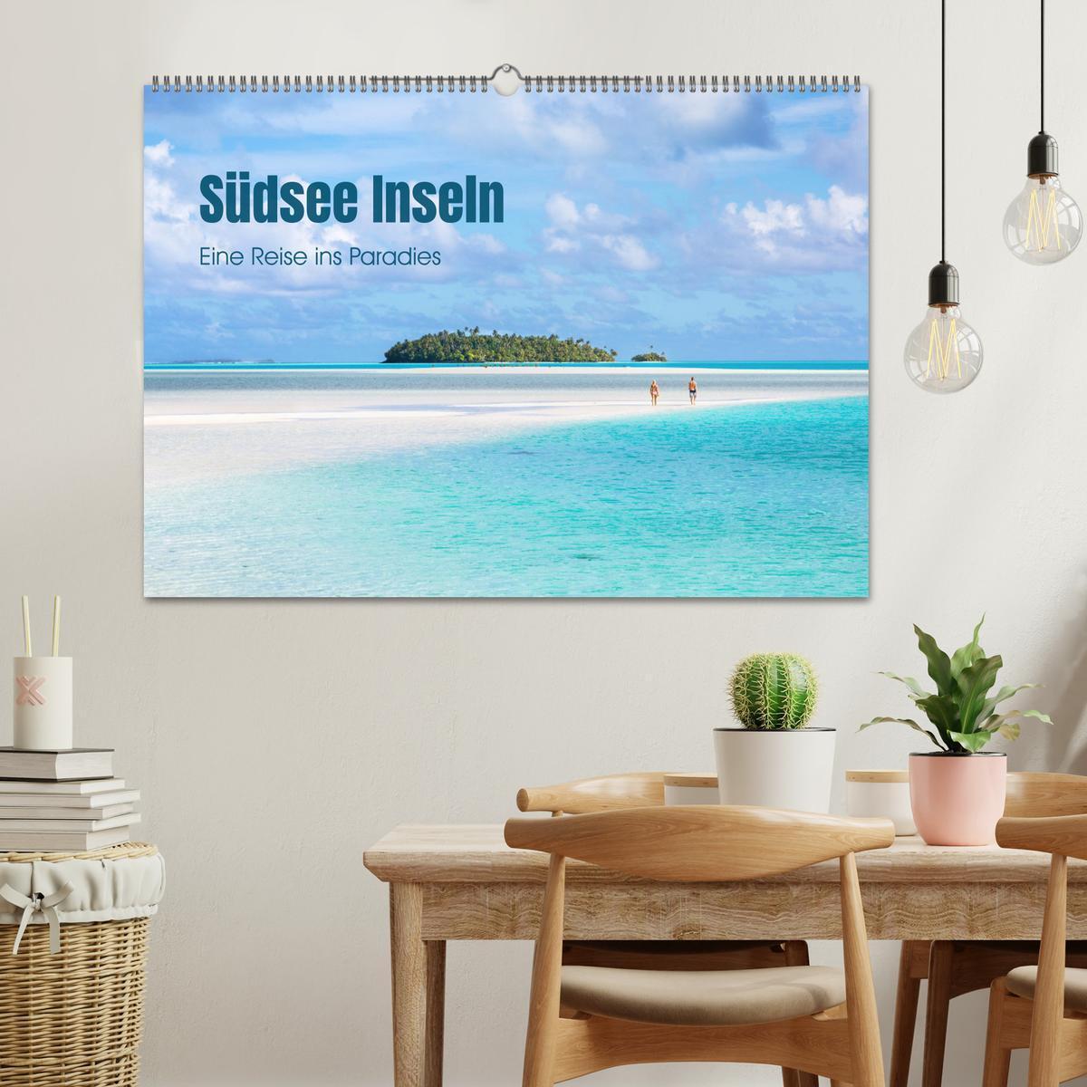 Bild: 9783383949890 | Südsee Inseln - Eine Reise ins Paradies (Wandkalender 2025 DIN A2...