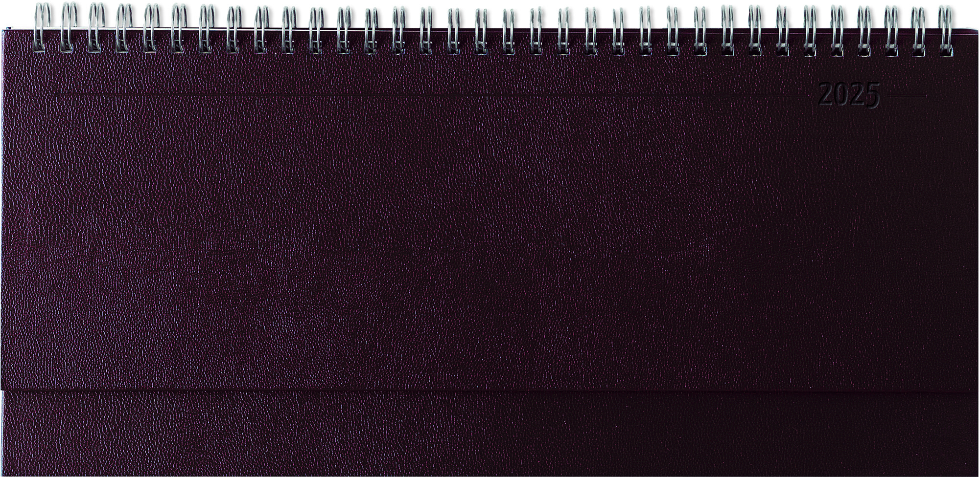 Cover: 4006928026050 | Zettler - Tisch-Querkalender Balacron 2025 rot, 29,7x10,5cm,...