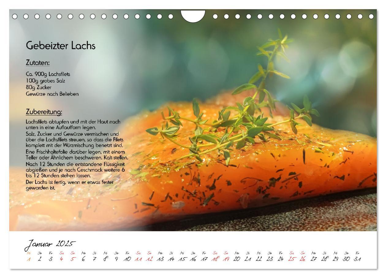 Bild: 9783435034512 | Schmackhaft durchs Jahr (Wandkalender 2025 DIN A4 quer), CALVENDO...