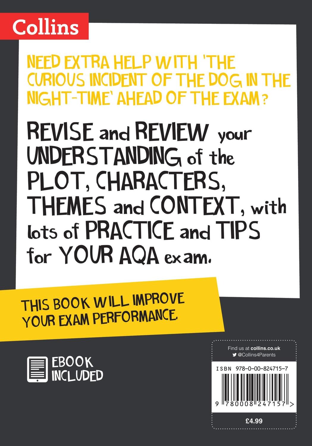 Rückseite: 9780008247157 | The Curious Incident of the Dog in the Night-time: AQA GCSE 9-1...