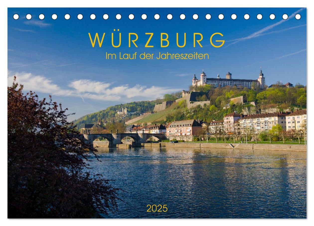 Cover: 9783435795086 | Würzburg - Im Lauf der Jahreszeiten (Tischkalender 2025 DIN A5...