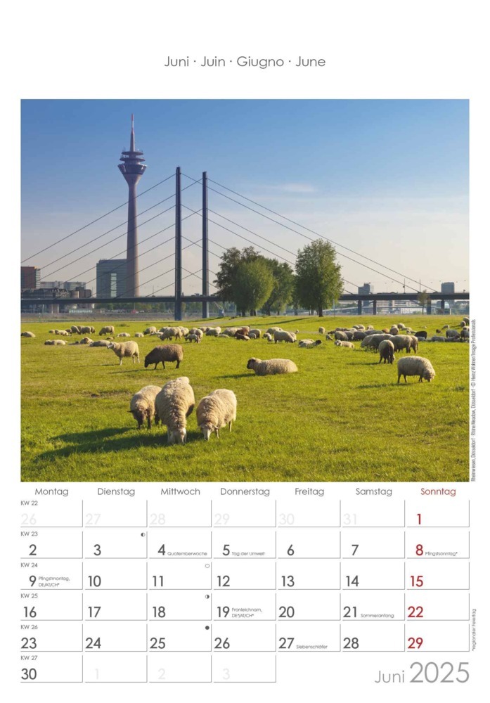 Bild: 4251732343354 | Alpha Edition - Nordrhein-Westfalen 2025 Bildkalender, 23,7x34cm,...