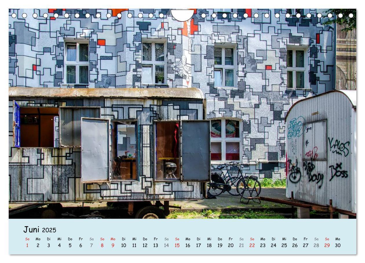 Bild: 9783435611249 | Düsseldorf - Die Kiefernstraße (Wandkalender 2025 DIN A4 quer),...