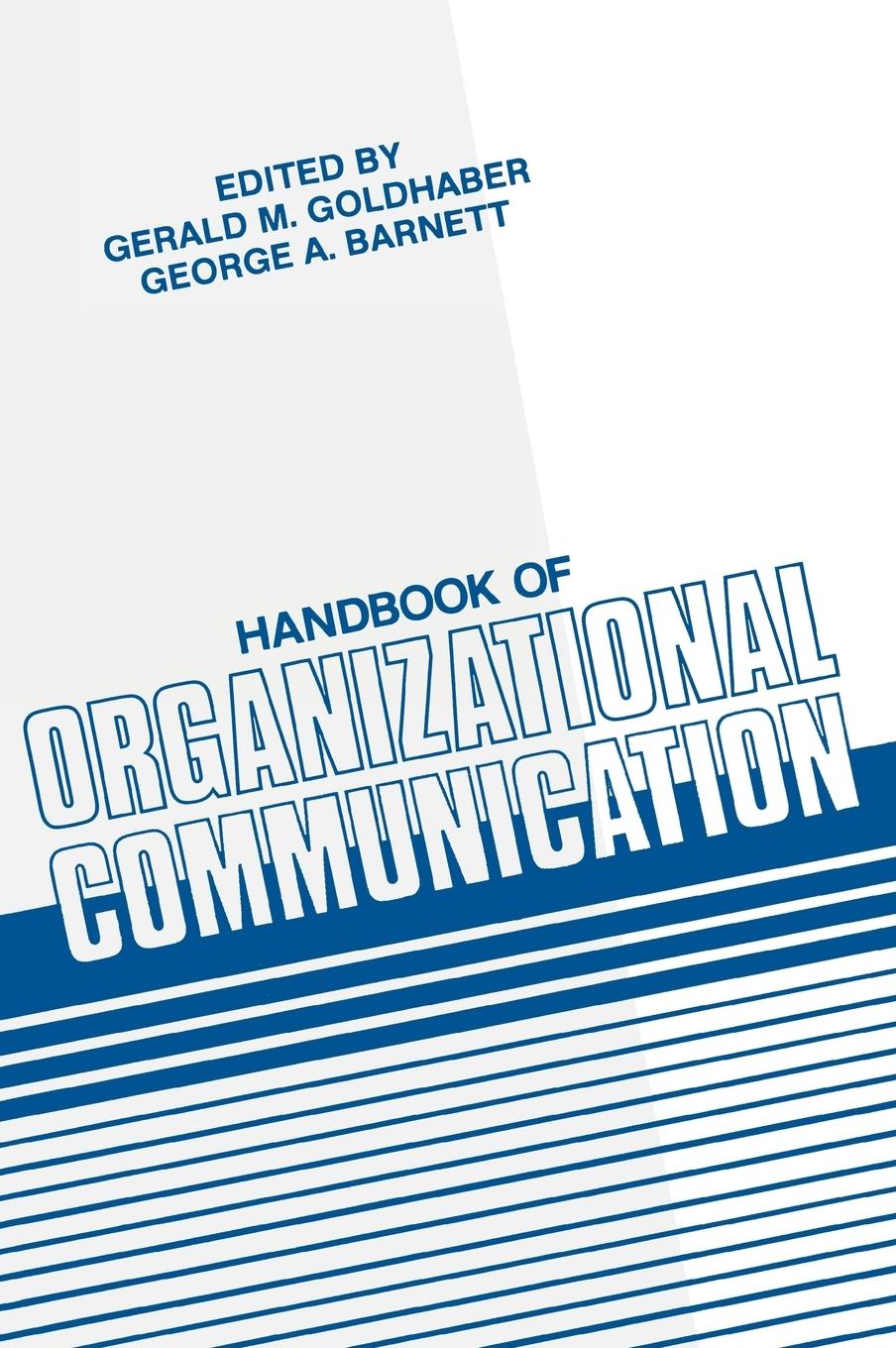 Cover: 9780893914462 | Handbook of Organizational Communication | Gerald M. Goldhaber (u. a.)