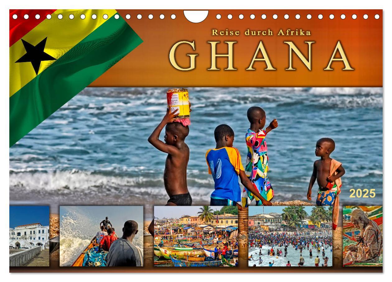 Cover: 9783435440856 | Reise durch Afrika - Ghana (Wandkalender 2025 DIN A4 quer),...