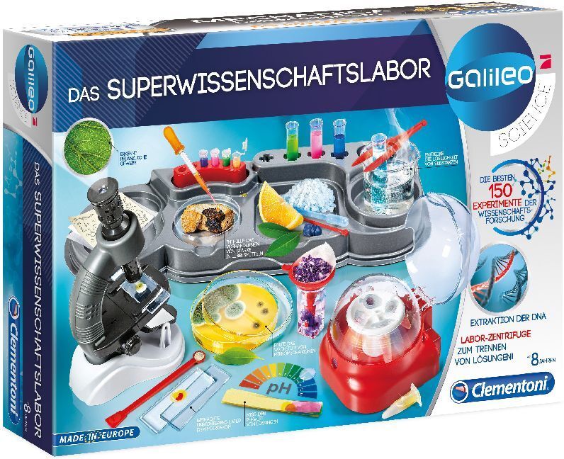 Cover: 8005125590834 | Das Superwissenschaftslabor (Experimentierkasten) | Spiel | 59083-4